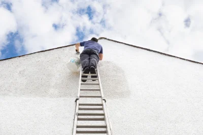 Peinture extérieure à Champanges — façades et ravalement
